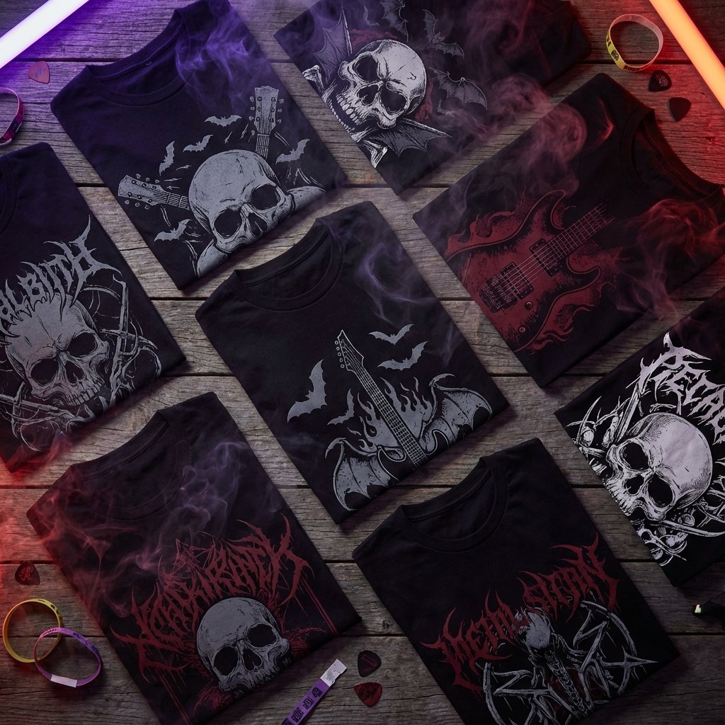 Playeras de Rock y Metal México